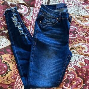 Blue Denim Skinny Jeans Junior 5 NEW with tags